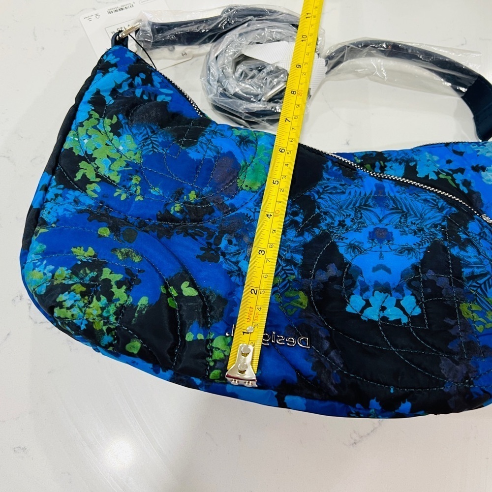 Desigual - Padded sling bag with floral camouflage, New with Tags! - Picture 5 of 5